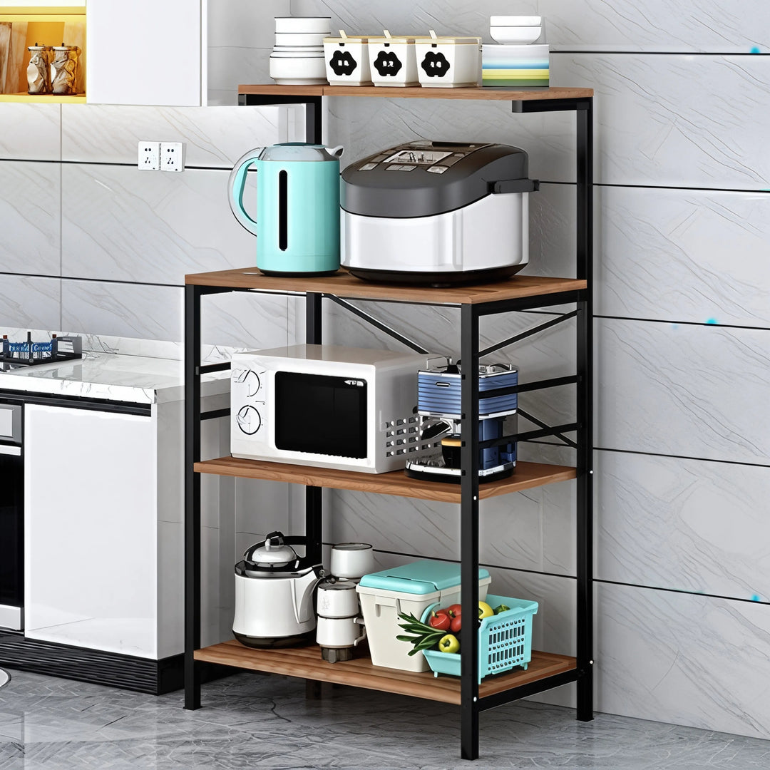 4-Tier Kitchen Storage Shelf Rack