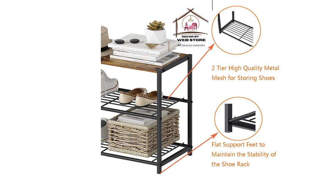 3-Tier Shoe Rack