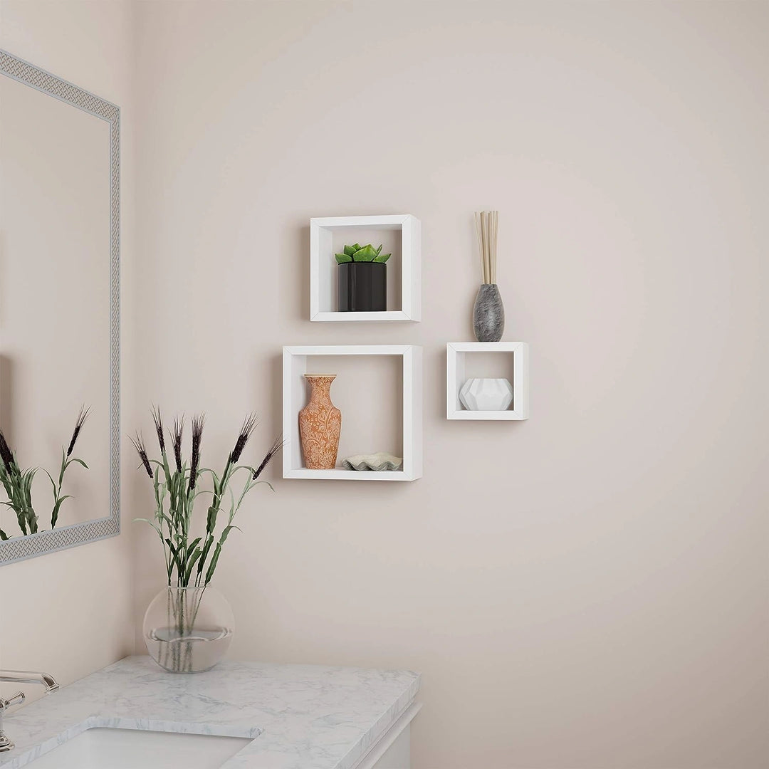 Cube Wall Shelf Set