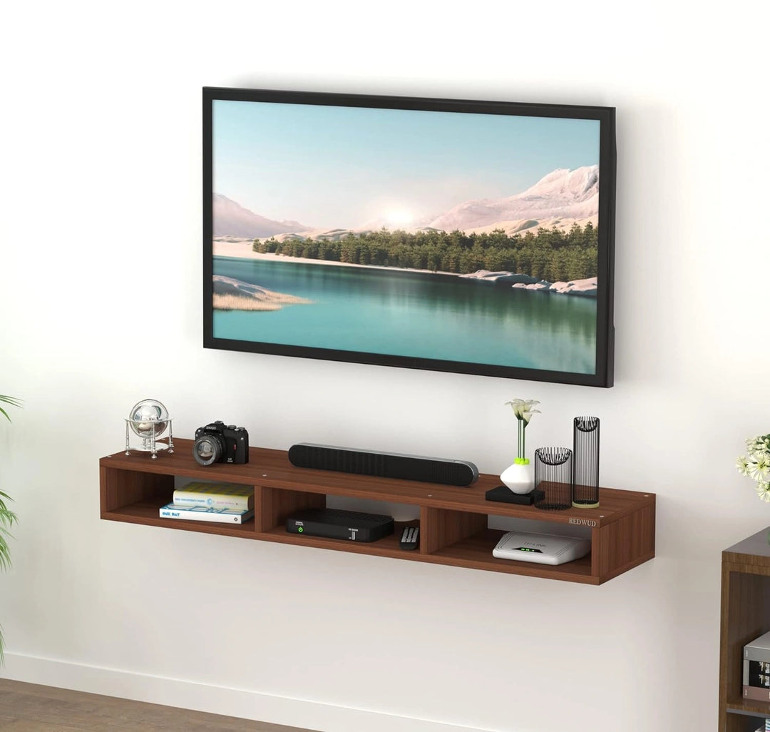 Wooden Wall TV Stand