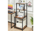 Load image into Gallery viewer, Printer Stand with Storage Shelf, 49.2 inch Large Tall 4 Tier Printer Table for Home Office Organization Space Saving Desk Rack for Printer Computer CPU Shredder
