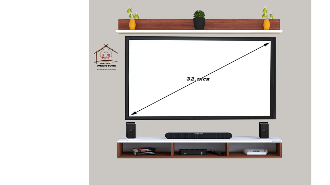 Wall Mounted Living Room Tv Unit