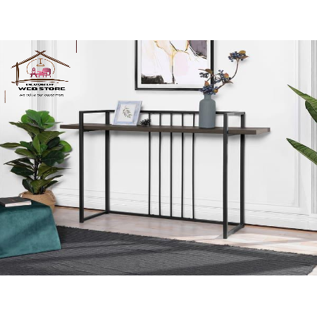 Wooden Console Table with Shelf