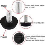 Load image into Gallery viewer, Table Foot Leveler, Screw On Furniture Glide Leveling Foot Adjuster,4 Pcs M 8 x 20 mm Screw On Furniture Glide Leveling Foot Adjuster for Furniture Legs
