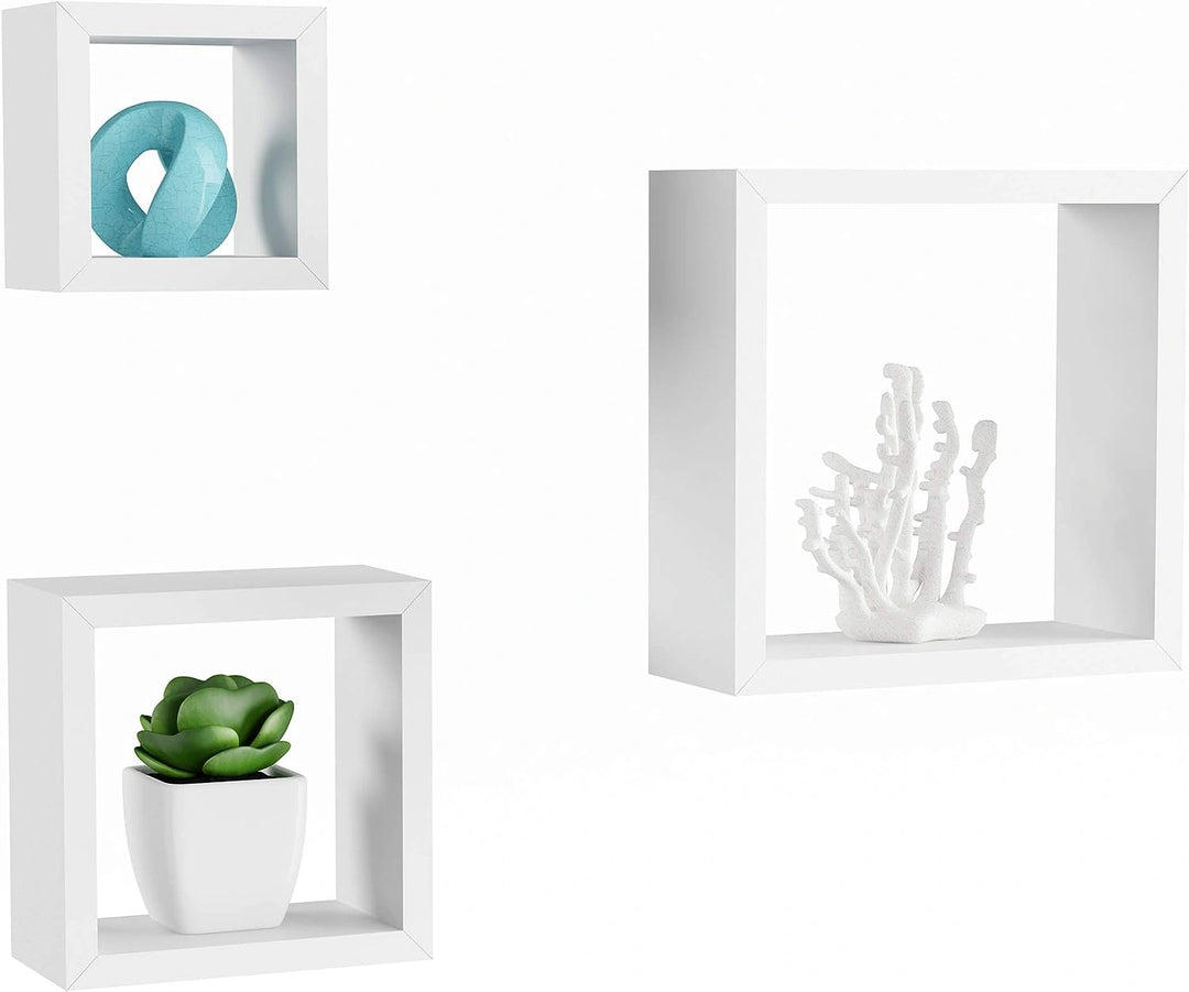 Cube Wall Shelf Set