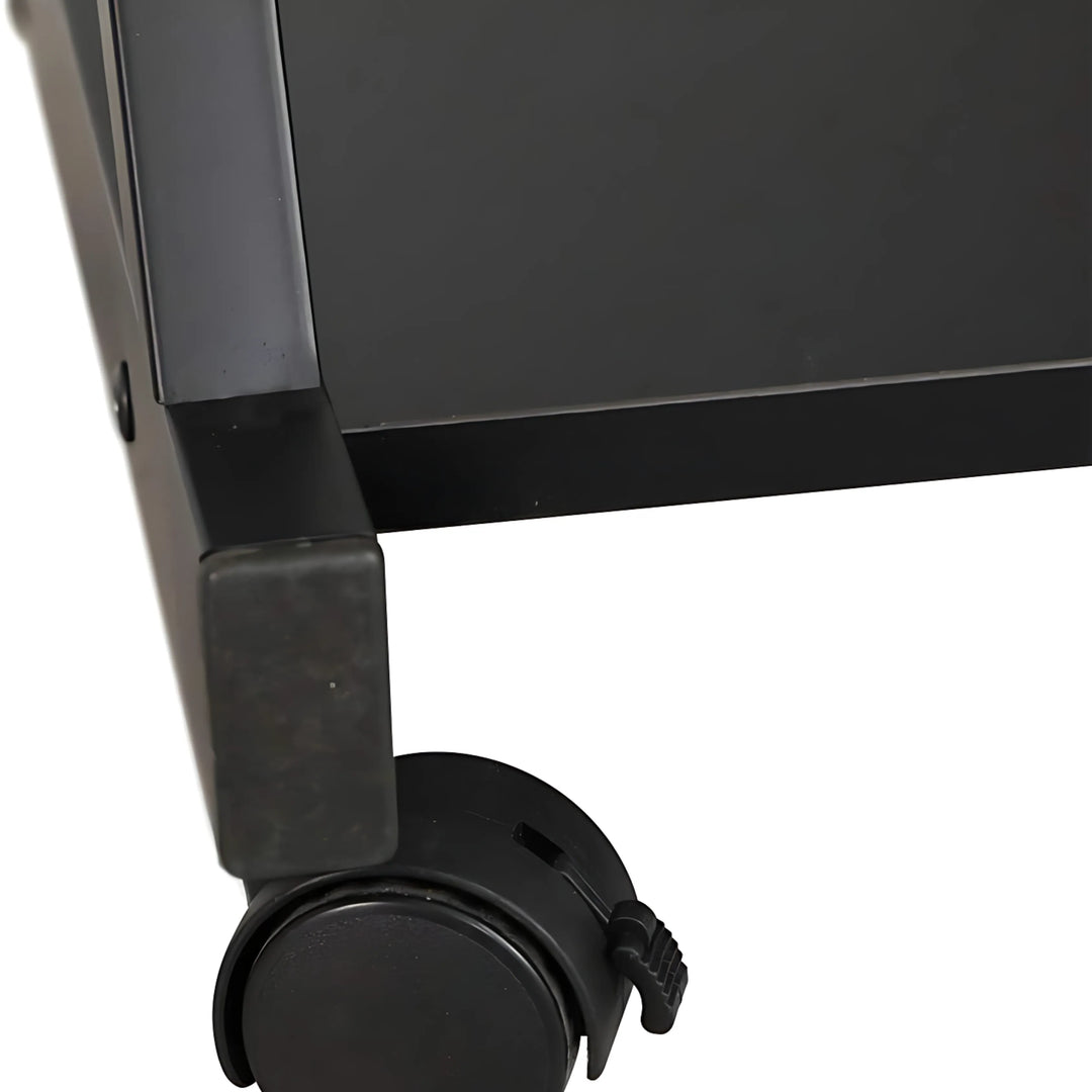 Small Computer Desk with 4 Wheels