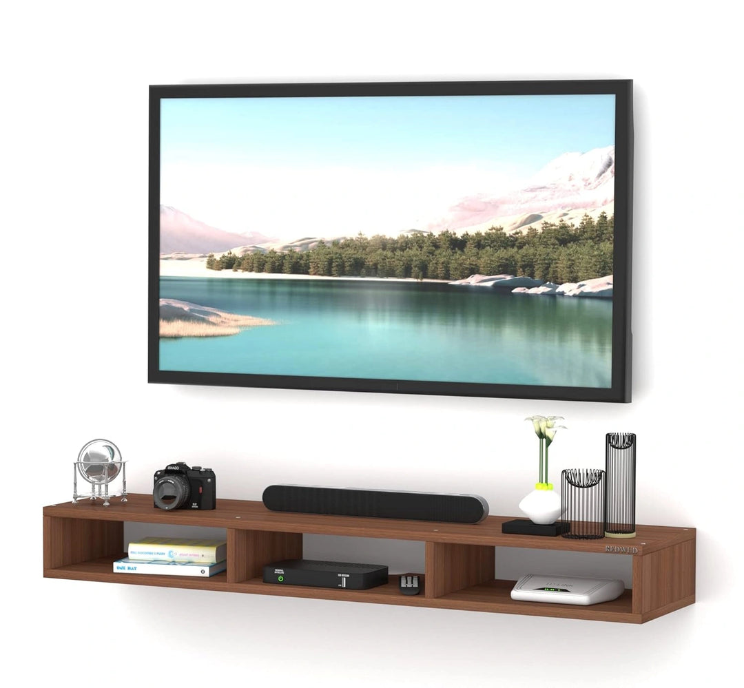 Wooden Wall TV Stand