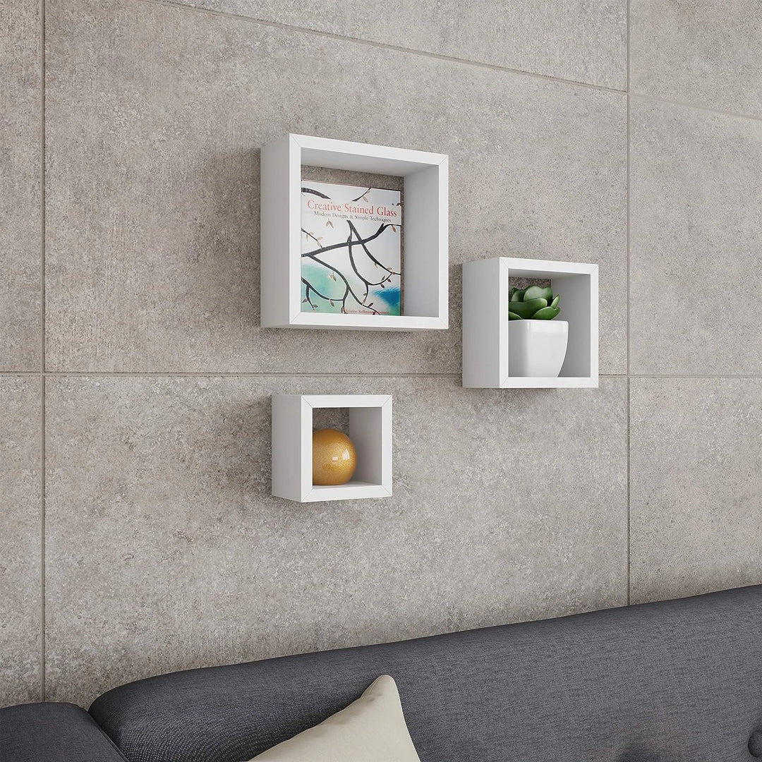 Cube Wall Shelf Set